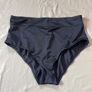 Shade & Shore Women's Black Swim Bottoms size XL